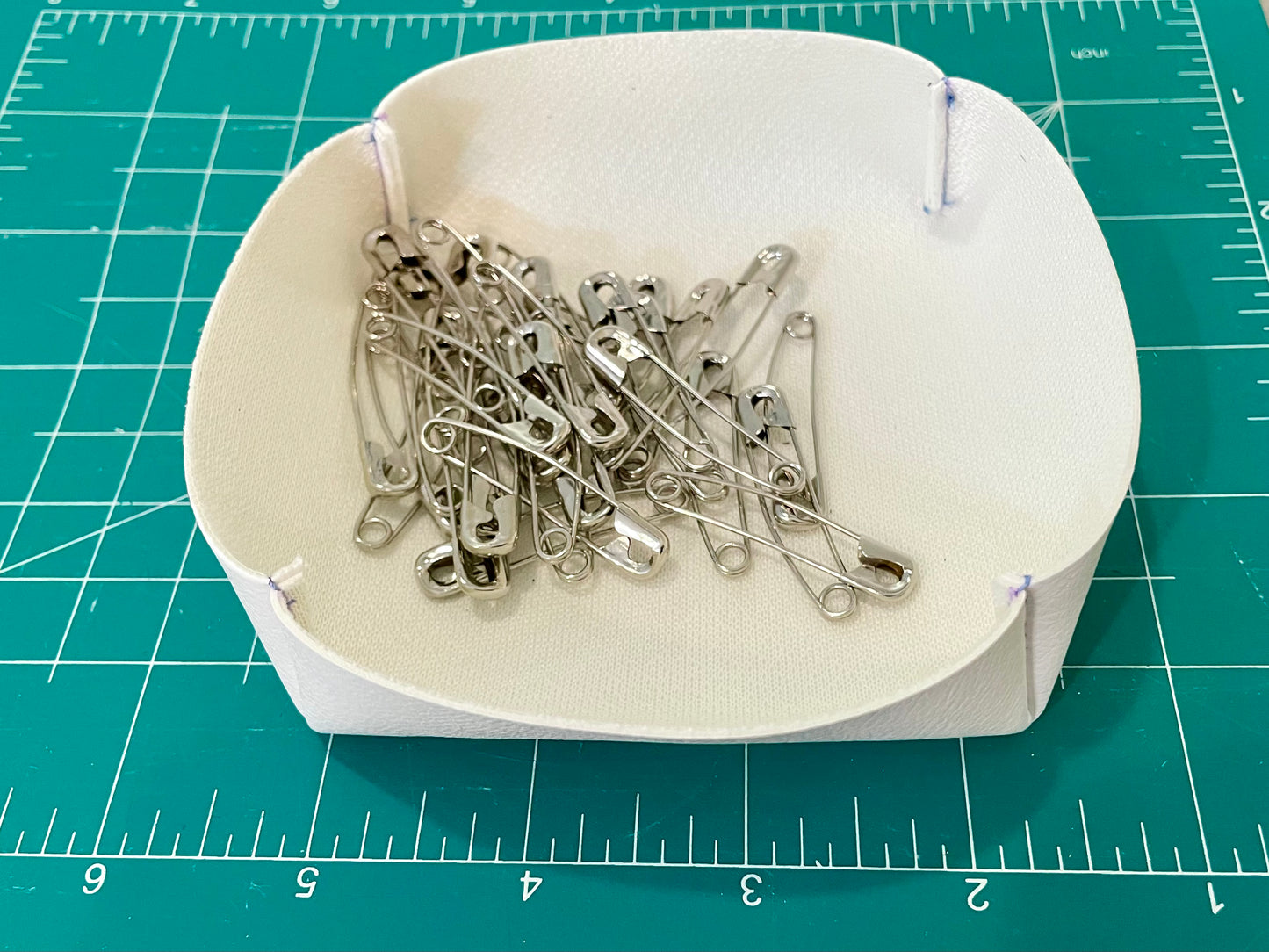 Handmade Faux Leather Tray – Small Handmade Catch-All for Desk, Dresser, or Entryway