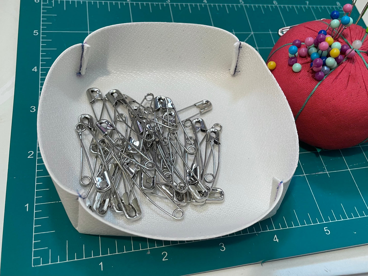 Handmade Faux Leather Tray – Small Handmade Catch-All for Desk, Dresser, or Entryway