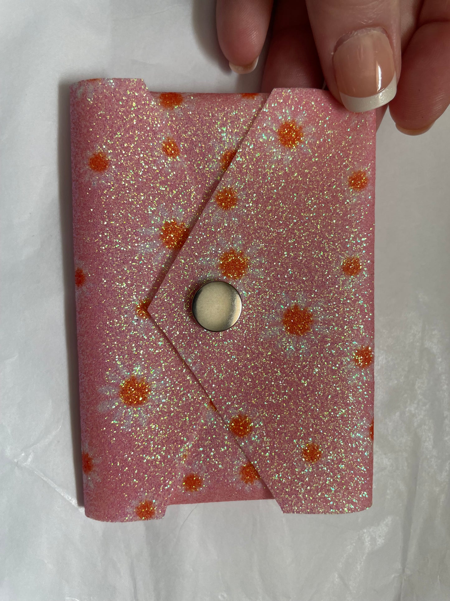 Handmade Floral Envelope Style Gift Card/ Business Card Holder