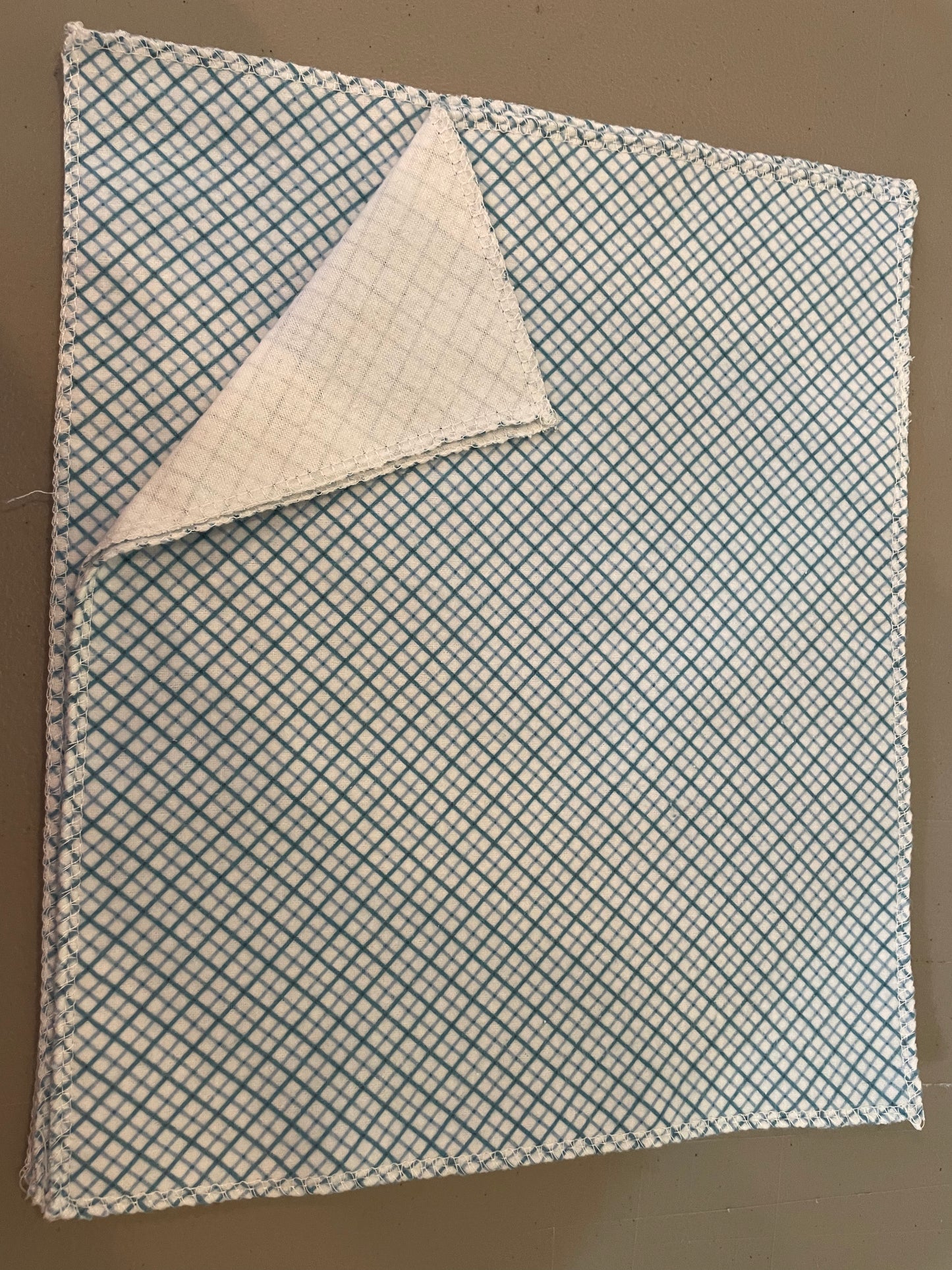 Handmade Reusable Flannel Paper Towels – 6-Pack -Handmade 100% Cotton