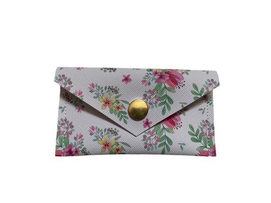 Handmade Floral Fold-Close Style Gift Card/ Business Card Holder