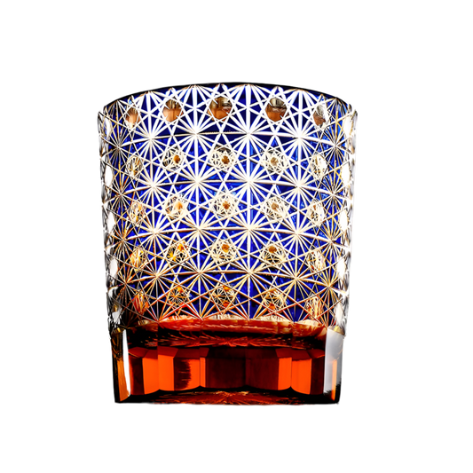 Handcarved Edo Style Whiskey Glass